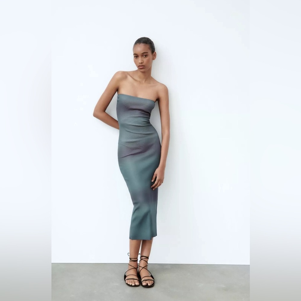 Zara Bandeau Knit Dress